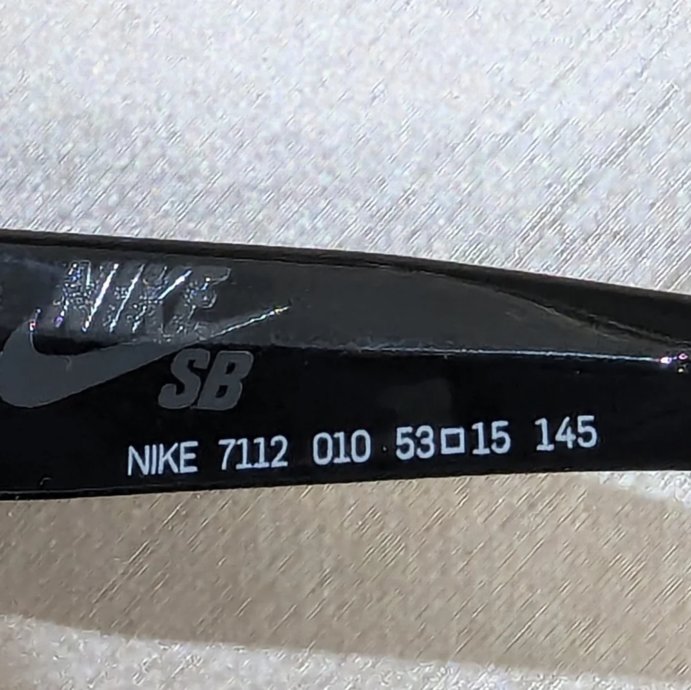 Nike SkateBoard Black Eyeglasses with Glossy Finish Brand New NWT